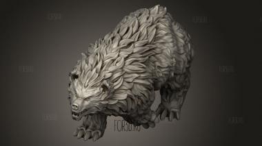 Звери Несут 3d stl модель для ЧПУ