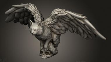 Знакомый кот Трессым 3d stl модель для ЧПУ