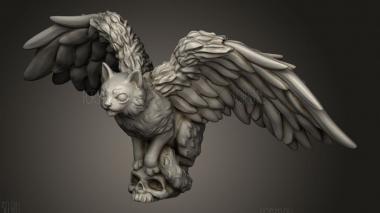 Трессым Знакомый пре кот 3d stl модель для ЧПУ