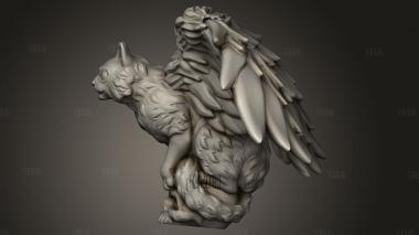 Трессым Знакомый пре кот 3d stl модель для ЧПУ