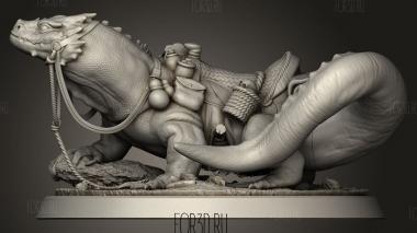 Это еще одна ловушка для Гигантской Ящерицы 3d stl модель для ЧПУ