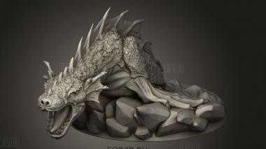 Джейми Корт Тюлень-Дракон 3d stl модель для ЧПУ