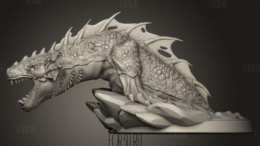Джейми Корт Тюлень-Дракон 3d stl модель для ЧПУ