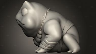 Джирайя гамабунта Рана модифицирует 3d stl модель для ЧПУ