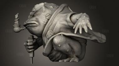 Джирайя гамабунта 3d stl модель для ЧПУ