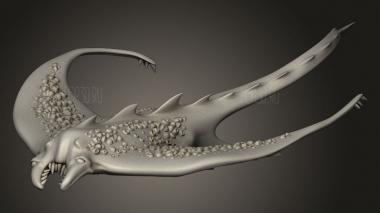 Манта с Жожобом 3d stl модель для ЧПУ