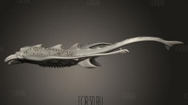 Манта с Жожобом 3d stl модель для ЧПУ