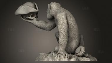 Веселый Роджер 3d stl модель для ЧПУ