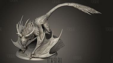 Кипайн на скале 3d stl модель для ЧПУ