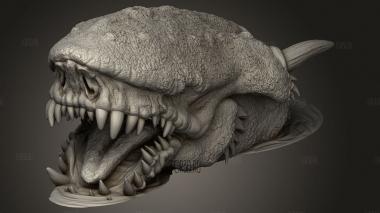 Крайт Дракон 3d stl модель для ЧПУ
