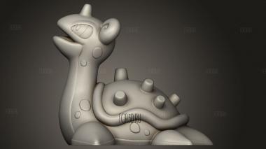Лапрас 3d stl модель для ЧПУ