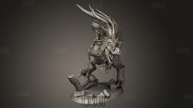 Элитный Племенной Охотник 3d stl модель для ЧПУ