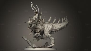 Элитный Племенной Охотник 3d stl модель для ЧПУ