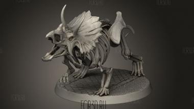Скеллимант и его Фамильяр 3d stl модель для ЧПУ