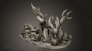 Левиафан 3d stl модель для ЧПУ