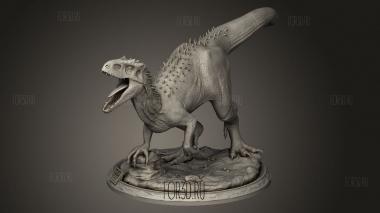 Нога 3d stl модель для ЧПУ