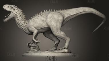 Нога 3d stl модель для ЧПУ