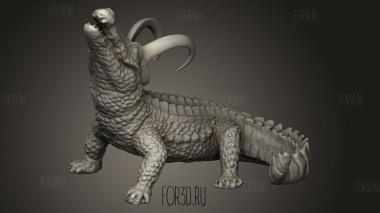 Рога Локигатора,Разрезанные Ноги,Сплющенные Глаза 3d stl модель для ЧПУ