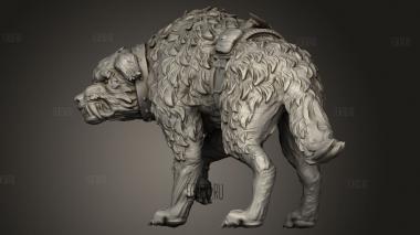 Пес-Искатель приключений Одинокие герои II 3d stl модель для ЧПУ