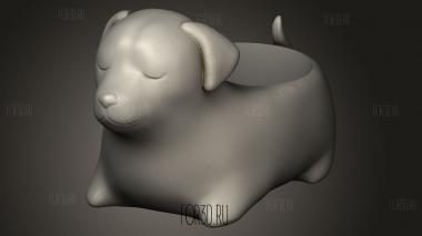 Измерение Собаки 3d stl модель для ЧПУ