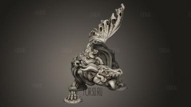 Безумный Дракон 3d stl модель для ЧПУ