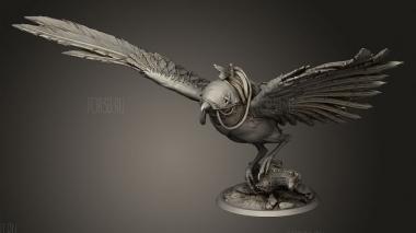 Взлетное Седло Сороки 3d stl модель для ЧПУ