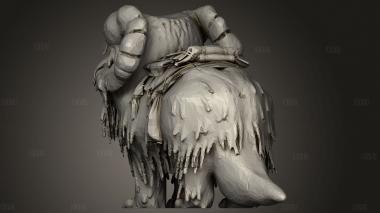 Мандалорианский Малыш Йода Рождественская Кормушка Банта 3d stl модель для ЧПУ