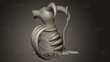 Мимики Генгар 3d stl модель для ЧПУ