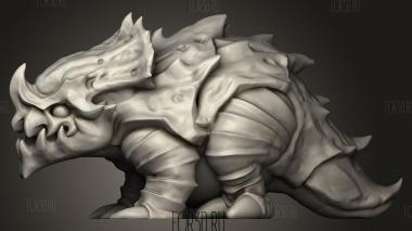 Баазраг 3d stl модель для ЧПУ