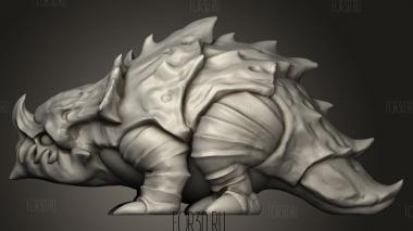 Баазраг 3d stl модель для ЧПУ