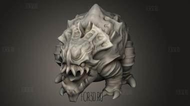 Баазраг 3d stl модель для ЧПУ