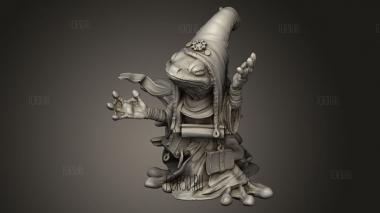 Пробуди заклинание Замораживания Зверя 3d stl модель для ЧПУ