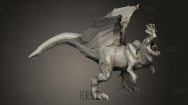 Монстр аня 3d stl модель для ЧПУ