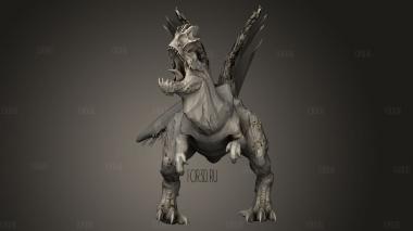 Монстр аня 3d stl модель для ЧПУ