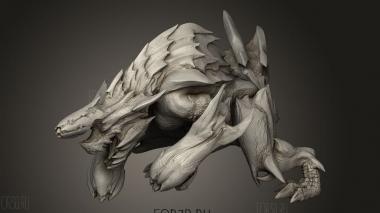 Монстр Брахидиос 3d stl модель для ЧПУ