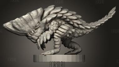 Чудовищный Диаблос С Поправкой на 3d stl модель для ЧПУ