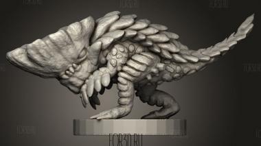Чудовищный Гаррос 3d stl модель для ЧПУ