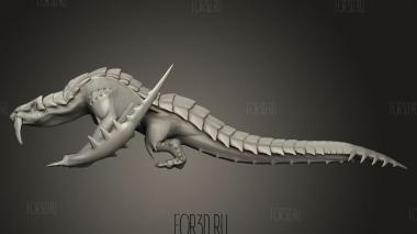 Монстр глав 3d stl модель для ЧПУ