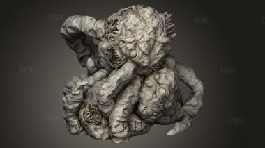 Мини-Монстр ЯН Шоггот 3d stl модель для ЧПУ
