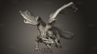 Горного ДРАКОНА 3d stl модель для ЧПУ