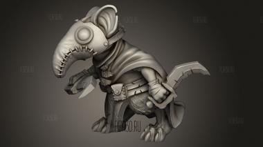 Врачи от Мышиной Чумы 3d stl модель для ЧПУ