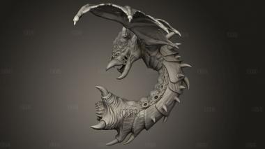 Муталиск Старкрафт 3d stl модель для ЧПУ