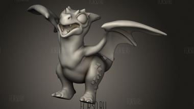 Майэрбриджская Виверна 3d stl модель для ЧПУ