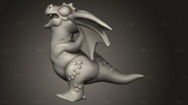 Майэрбриджская Виверна 3d stl модель для ЧПУ
