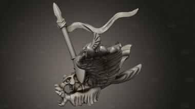 Местность героя-орла 3d stl модель для ЧПУ