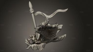 Герой-орел 3d stl модель для ЧПУ