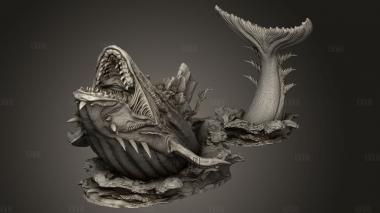 Люнгбакр из скандинавской мифологии 3d stl модель для ЧПУ