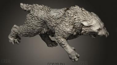 Людоеды и амазонки издают Первобытный Рев 3d stl модель для ЧПУ