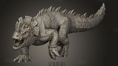 ОПР Ящерообразный Ужасный Бегемот 3d stl модель для ЧПУ