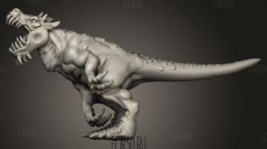 Король Орков Рапторс Динос 3d stl модель для ЧПУ